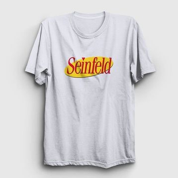 Presmono Siyah Logo Seinfeld Unisex T-Shirt