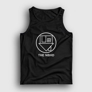 Presmono Siyah Logo The Neighbourhood Erkek Atlet