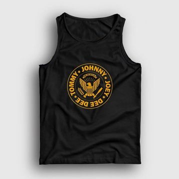 Presmono Siyah Logo V2 Ramones Erkek Atlet