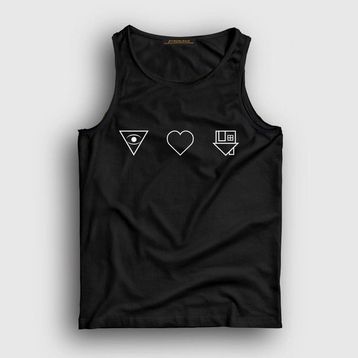 Presmono Siyah Logo V2 The Neighbourhood Erkek Atlet