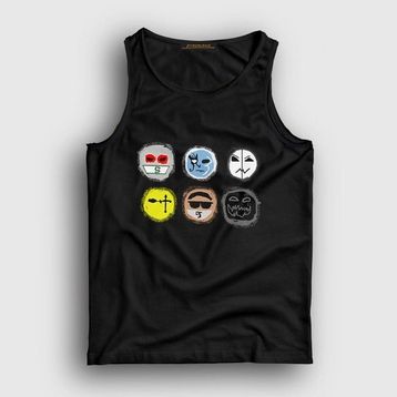 Presmono Siyah Masks V2 Hollywood Undead Erkek Atlet