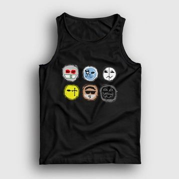 Presmono Siyah Masks V2 Hollywood Undead Erkek Atlet