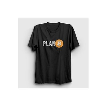 Presmono Siyah Plan B Bitcoin Unisex T-Shirt