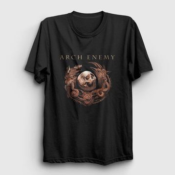 Presmono Siyah Power Arch Enemy Unisex Sweatshirt