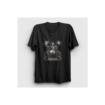 Presmono Siyah Queen Behemoth Kadın T-shirt