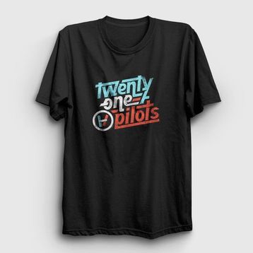 Presmono Siyah Retro Twenty One Pilots Unisex Sweatshirt