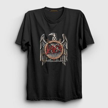 Presmono Siyah Silver Slayer Unisex T-Shirt