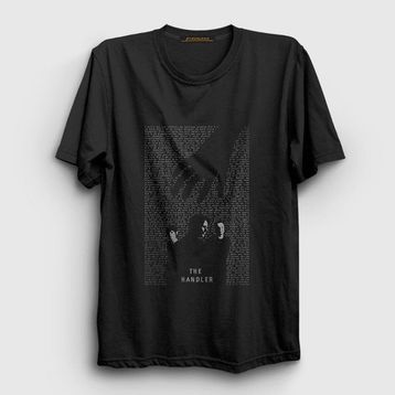 Presmono Siyah The Handler Muse Kadın T-Shirt