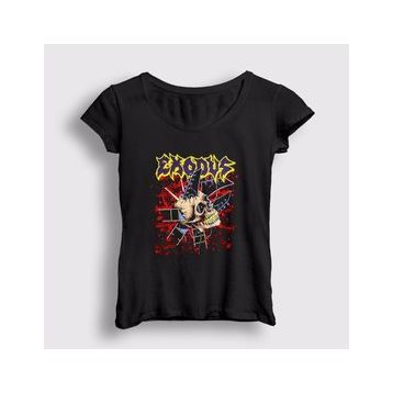 Presmono Skull Exodus Kadın T-shirt