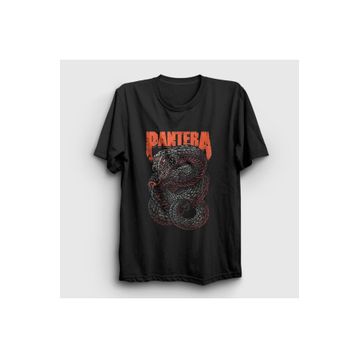 Presmono Snake Pantera Siyah Unisex T-shirt