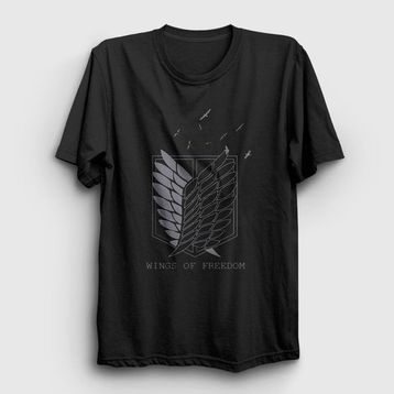 Presmono Survey Anime Attack On Titan Kadın T-shirt
