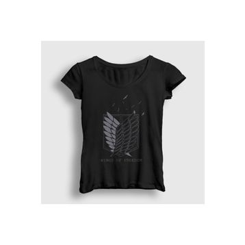 Presmono Survey Anime Attack On Titan Kadın T-shirt