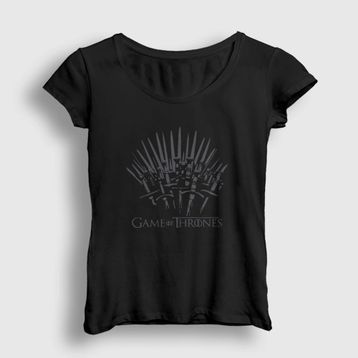 Presmono Throne Game Of Thrones Kadın T-Shirt