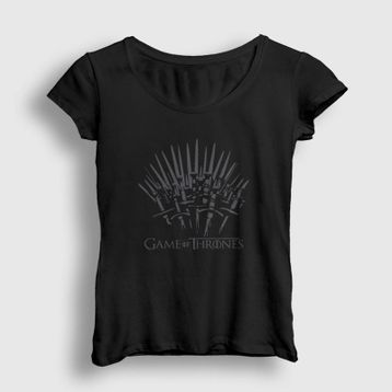 Presmono Throne Game Of Thrones Kadın T-Shirt