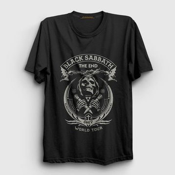 Presmono Tour Black Sabbath Kadın T-shirt