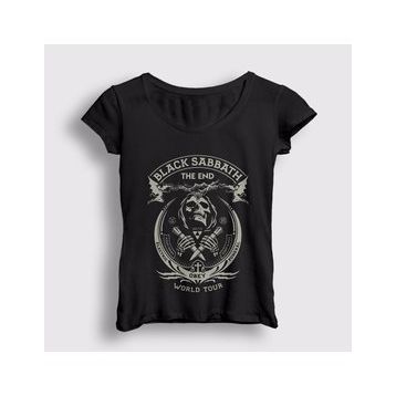 Presmono Tour Black Sabbath Kadın T-shirt