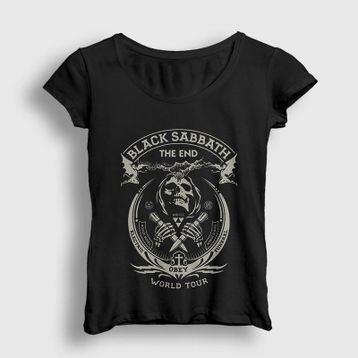 Presmono Tour Black Sabbath Kadın T-shirt