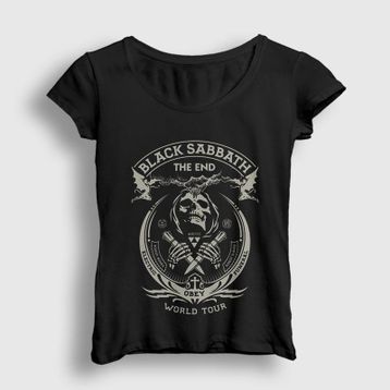 Presmono Tour Black Sabbath Kadın T-shirt