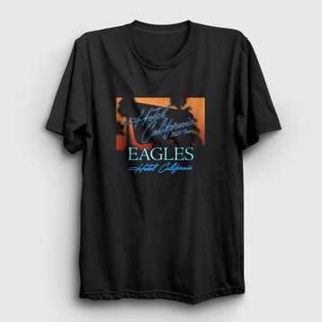 Presmono Tour Eagles Siyah Unisex T-Shirt