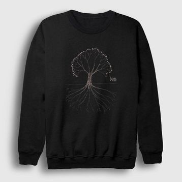 Presmono Tree Gojira Siyah Unisex T-Shirt