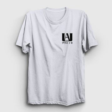 Presmono UA Anime Boku No Hero Academia Beyaz Unisex T-shirt