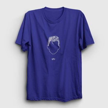 Presmono Unisex Face Arctic Monkeys Beyaz T-Shirt