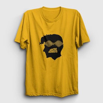 Presmono Unisex Head Arctic Monkeys Beyaz T-Shirt
