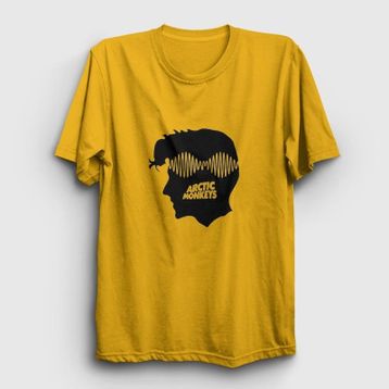 Presmono Unisex Head Arctic Monkeys Beyaz T-Shirt
