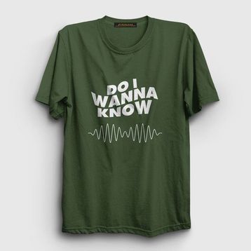 Presmono Unisex Know Arctic Monkeys Gri T-shirt