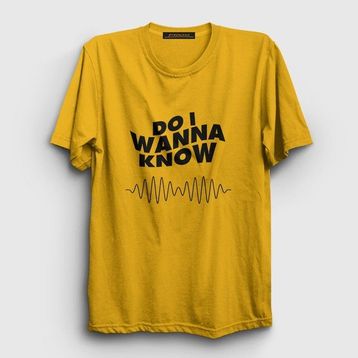 Presmono Unisex Know Arctic Monkeys Gri T-shirt