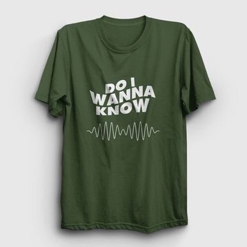 Presmono Unisex Know Arctic Monkeys Gri T-shirt
