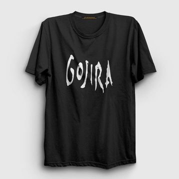 Presmono Unisex Logo Gojira T-Shirt
