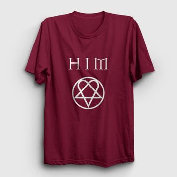 Presmono Unisex Logo Him Siyah T-Shirt