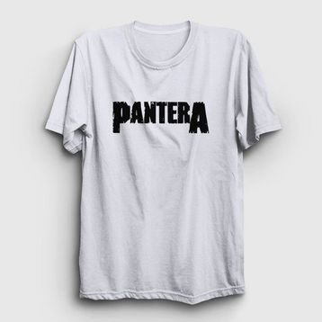 Presmono Unisex Logo Pantera Bordo T-shirt