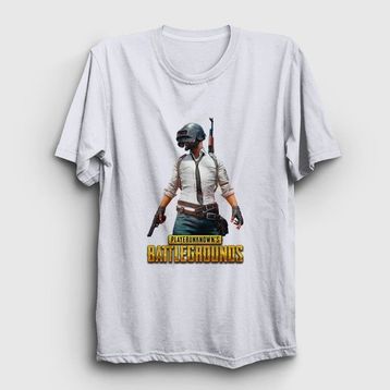 Presmono Unisex Mavi Cover Pubg T-Shirt