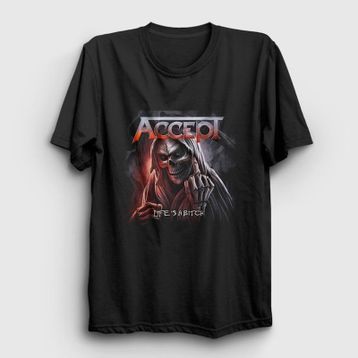 Presmono Unisex Reaper Accept T-shirt