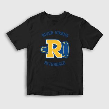Presmono Unisex River Vixens Riverdale Siyah T-Shirt