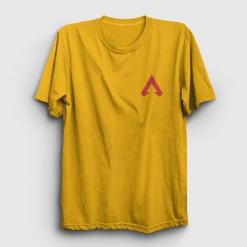 Presmono Unisex Side Logo Apex Legends T-Shirt sari