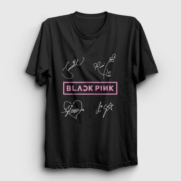 Presmono Unisex Signs Blackpink T-Shirt