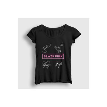 Presmono Unisex Signs Blackpink T-Shirt