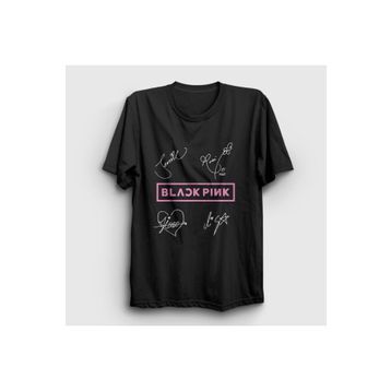 Presmono Unisex Signs Blackpink T-Shirt
