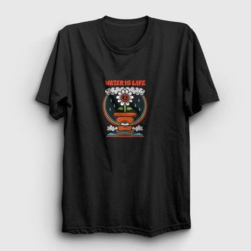 Presmono Water Is Life Çiçek Çocuk T-Shirt