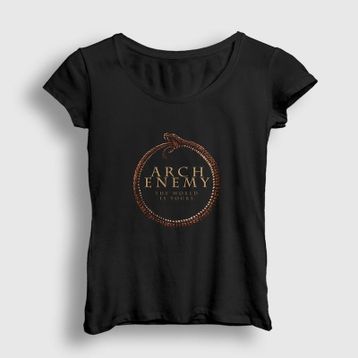 Presmono World Arch Enemy Kadın T-shirt
