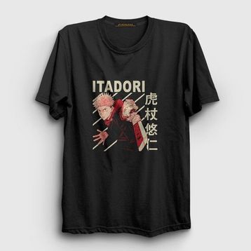 Presmono Yuji Anime Jujutsu Kaisen Unisex Çocuk T-Shirt