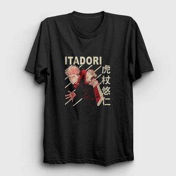 Presmono Yuji Anime Jujutsu Kaisen Unisex Çocuk T-Shirt