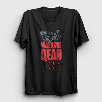 Presmono Zombies The Walking Dead Unisex Çocuk T-Shirt