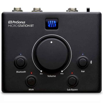 PreSonus Micro Station BT Bluetooth Bağlantılı Hoparlör Kontrol