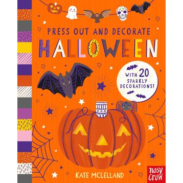 Press Out and Decorate: Halloween - Nosy Crow Yayınları