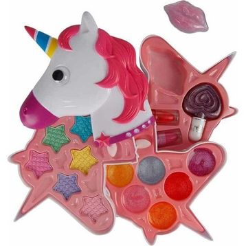Pretty Pinky 2602 Unicorn Şekilli Üç Katlı Makyaj Güzellik Seti