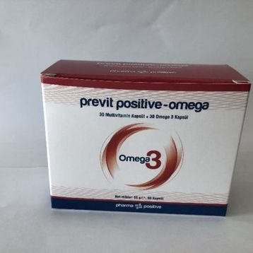 Previt Positive Omega-3 Multivitamin 60 Kapsül